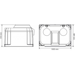 Abreuvoir POLYTHERME 2 coupelles Abreuvoir POLYTHERME 2 coupelles