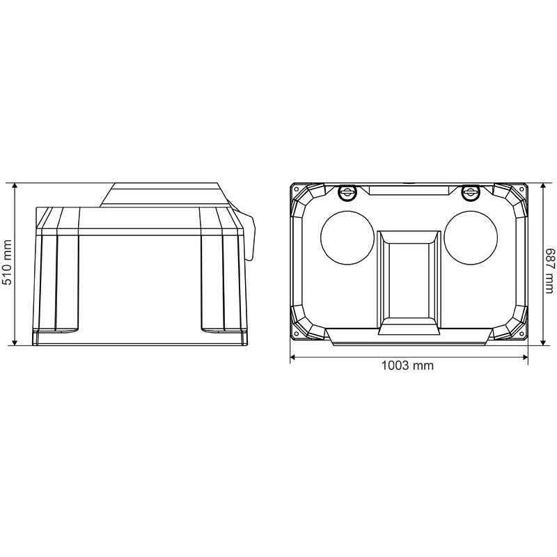 Abreuvoir POLYTHERME 2 coupelles Abreuvoir POLYTHERME 2 coupelles