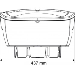 Abreuvoir POLYSPRING II à niveau constant chauffant