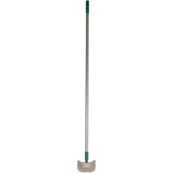 Balai brosse pour tank à lait - Manche monté