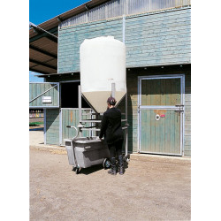 Réhausse de pied pour silo à aliments sur châssis Réhausse de pied pour silo à aliments sur châssis