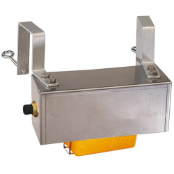 Coffre inox déporté avec robinet flotteur basse pression