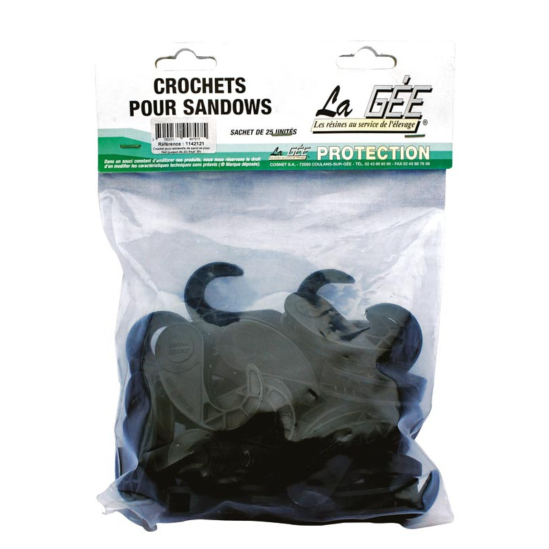 Crochets plastiques pour sandow Crochets plastiques pour sandow