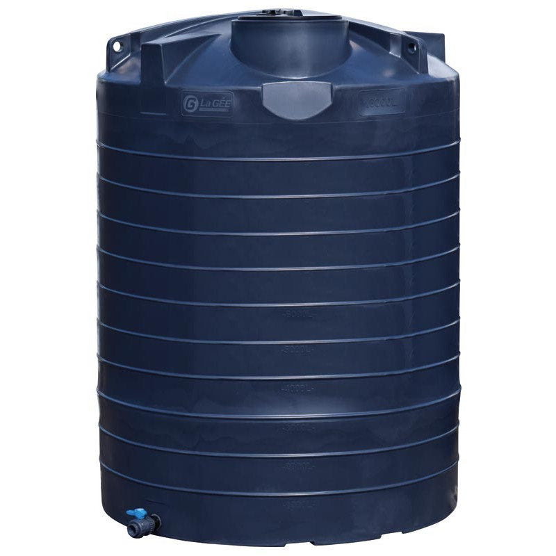 Cuve de stockage aérienne verticale 13000 l. ø 2,39 m