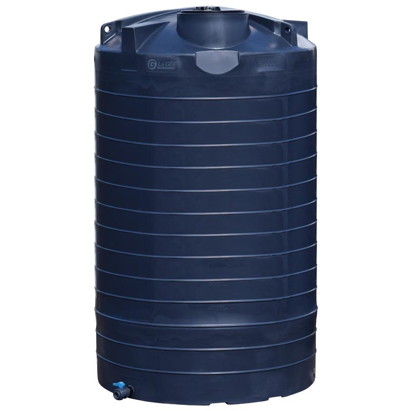 Cuve de stockage aérienne verticale 15000 l. ø 2,39 m