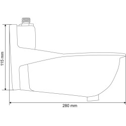 Abreuvoir AUTODRINK à palette verticale