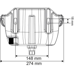 Abreuvoir PF5 PLUS POLYFAST NC avec anti-lapage
