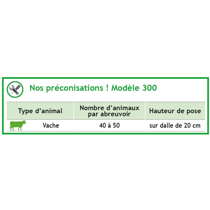Abreuvoir POLYHERD 300 chauffant