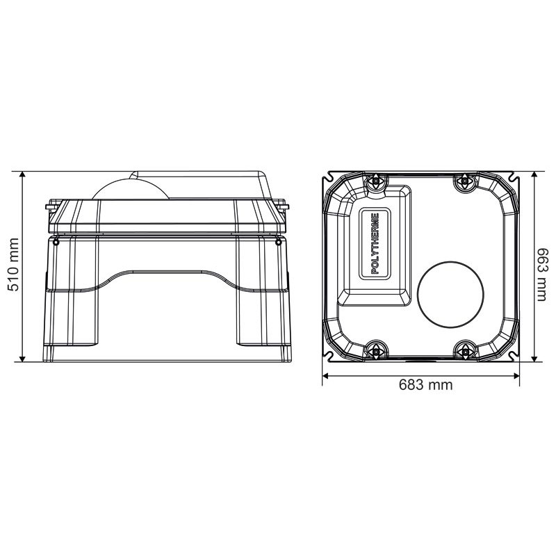 Abreuvoir POLYTHERME 1 boule Abreuvoir POLYTHERME 1 boule