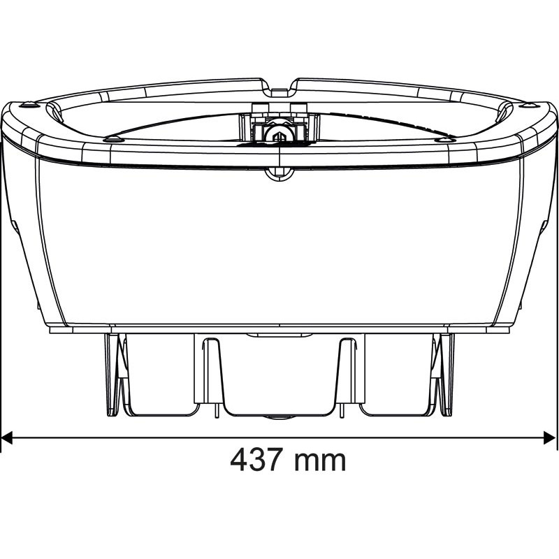 Abreuvoir POLYSPRING II à poussoir chauffant 