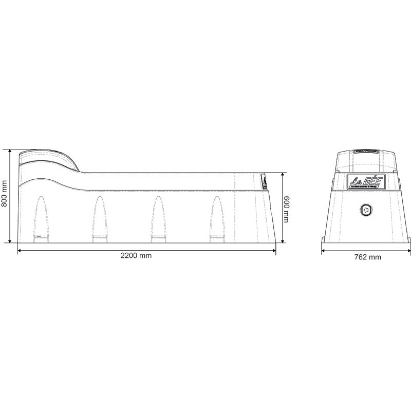Abreuvoir POLYMAX non chauffant