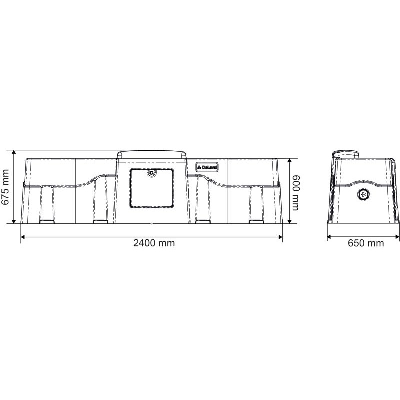 Abreuvoir POLYMASTER PM 2.40 non chauffant Abreuvoir POLYMASTER PM 2.40 non chauffant