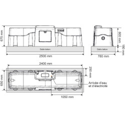 Abreuvoir POLYMASTER PM 2.40 non chauffant Abreuvoir POLYMASTER PM 2.40 non chauffant