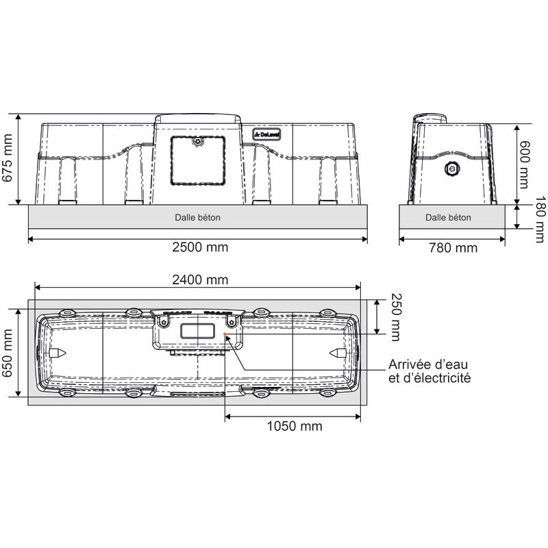 Abreuvoir POLYMASTER PM 2.40 non chauffant Abreuvoir POLYMASTER PM 2.40 non chauffant