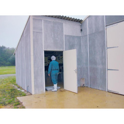 Pédiluve grand modèle pour passage d'homme