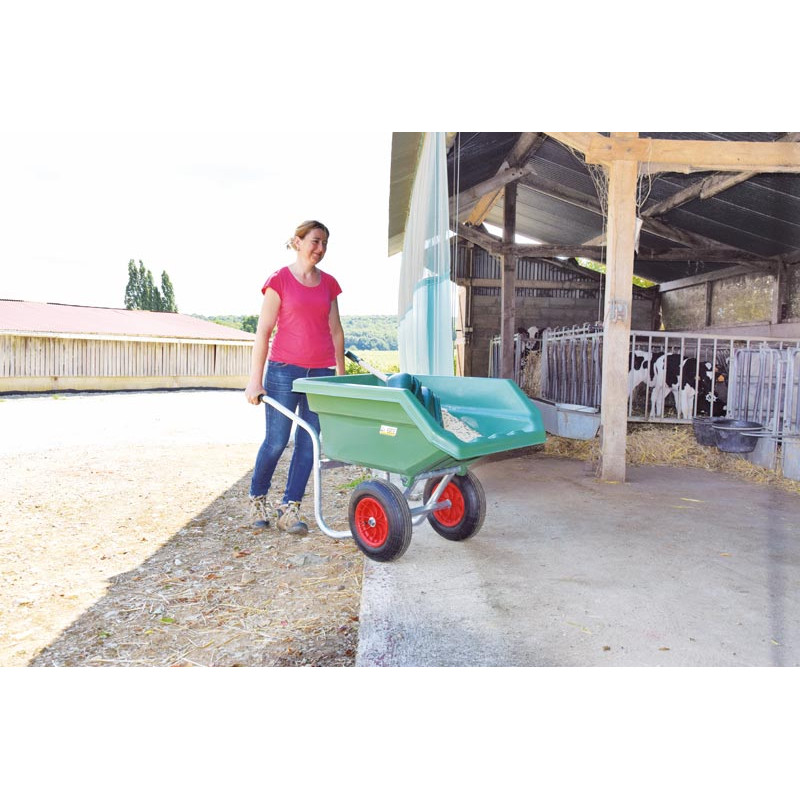 Brouette basculante 200 L