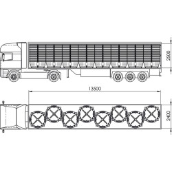 Eco bac de pâturage 1000 L