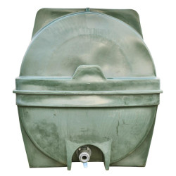 Cuve de stockage 5500 L aérienne autoportante horizontale - D1,5 Cuve de stockage 5500 L aérienne autoportante horizontale - D1,5