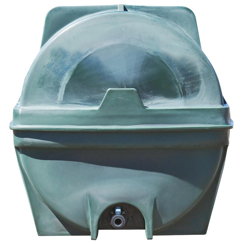 Cuve de stockage 8500 L aérienne autoportante horizontale - D1,5 Cuve de stockage 8500 L aérienne autoportante horizontale - D1,5