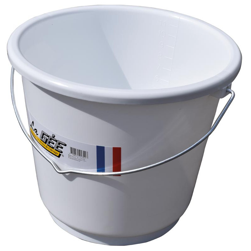 Seau souple gradué