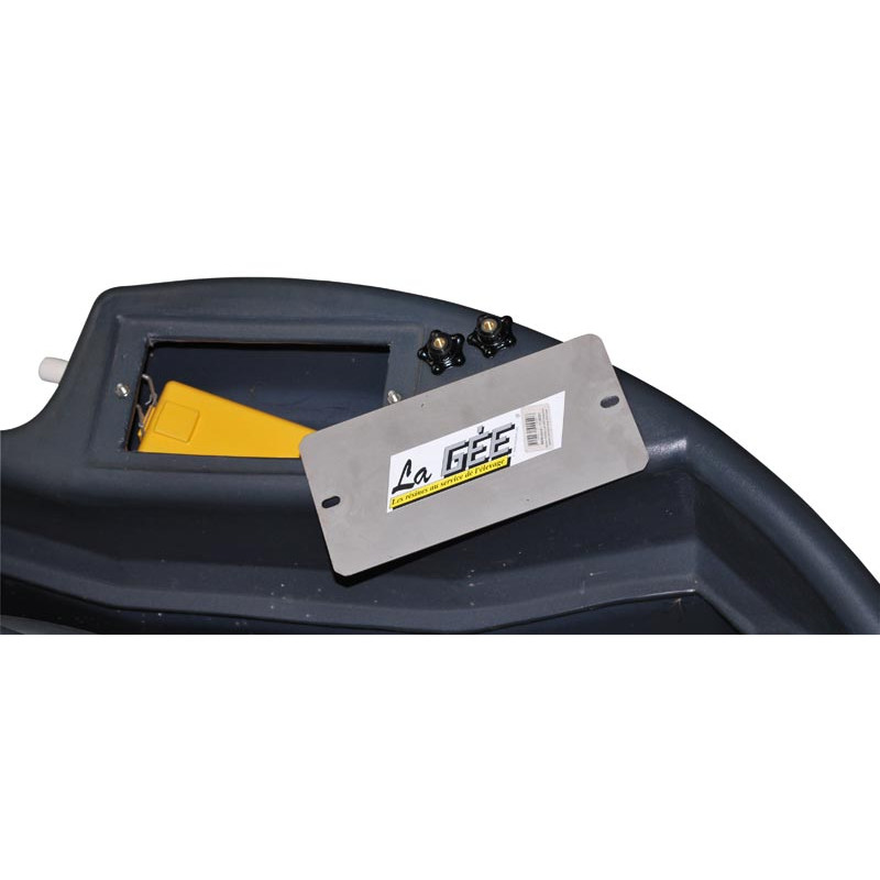 Robinet flotteur avec plaque de protection pour SUPERBAC rebord intérieur