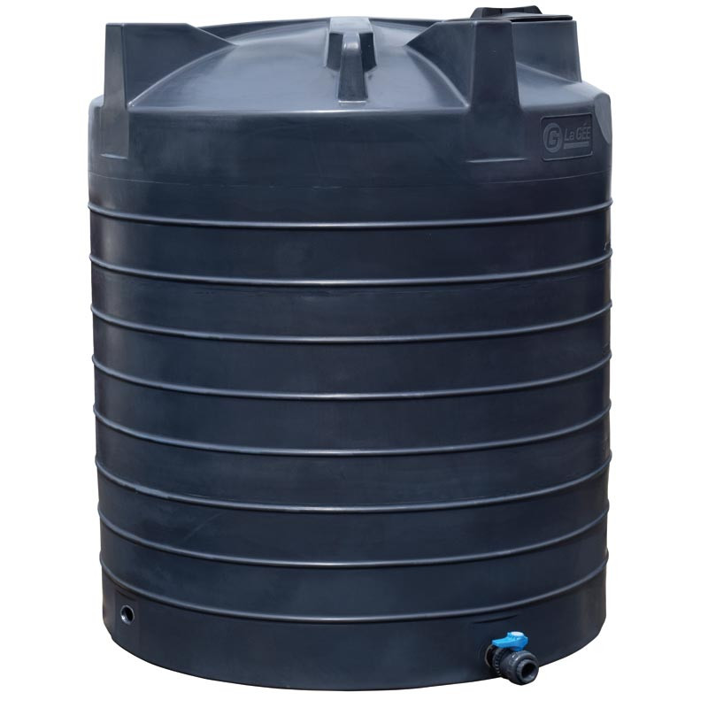 Cuve de stockage aérienne verticale 6000 l. ø 1,95 m Cuve de stockage aérienne verticale 6000 l. ø 1,95 m