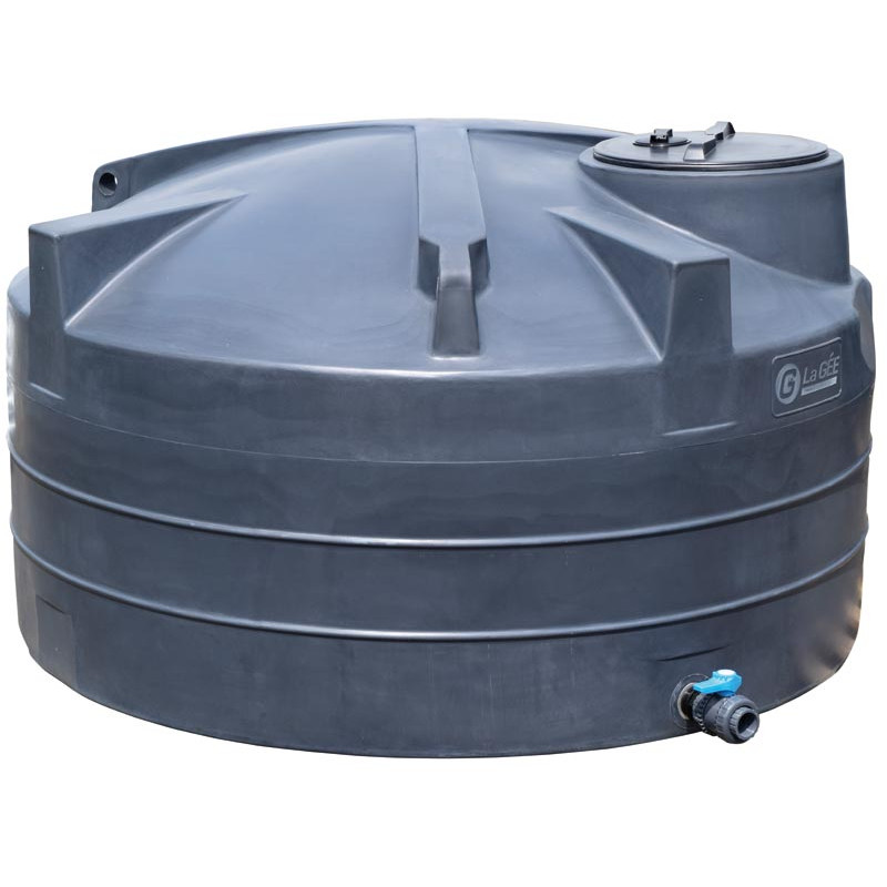 Cuve de stockage aérienne verticale 5000 l. ø 2,39 m