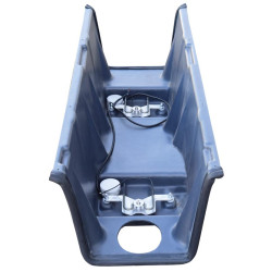 Résistances chauffantes avec carter de protection pour abreuvoir POLYFLOW 150