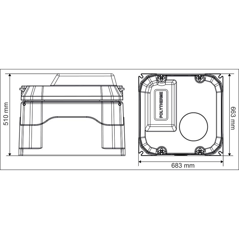 Abreuvoir POLYTHERME 1 coupelle Abreuvoir POLYTHERME 1 coupelle
