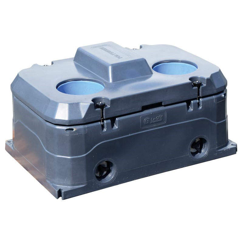 Abreuvoir POLYTHERME 2 coupelles