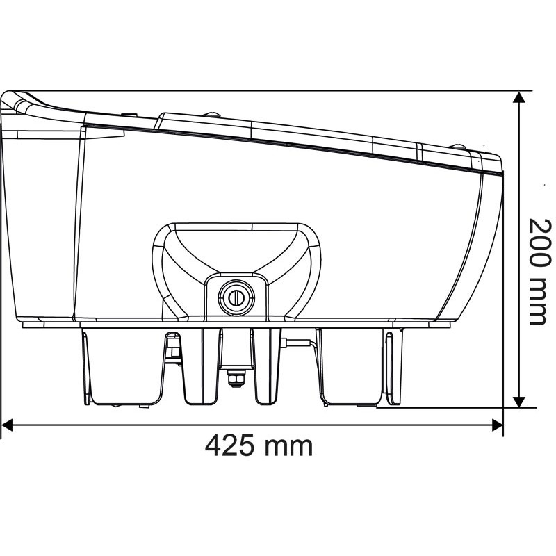 Abreuvoir POLYSPRING II à poussoir non chauffant