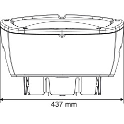 Abreuvoir POLYSPRING II à niveau constant non chauffant