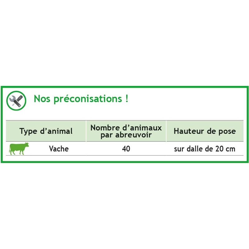 Abreuvoir POLYMAX chauffant