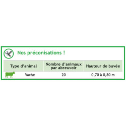 Abreuvoir POLYFLAP Double Abreuvoir POLYFLAP Double
