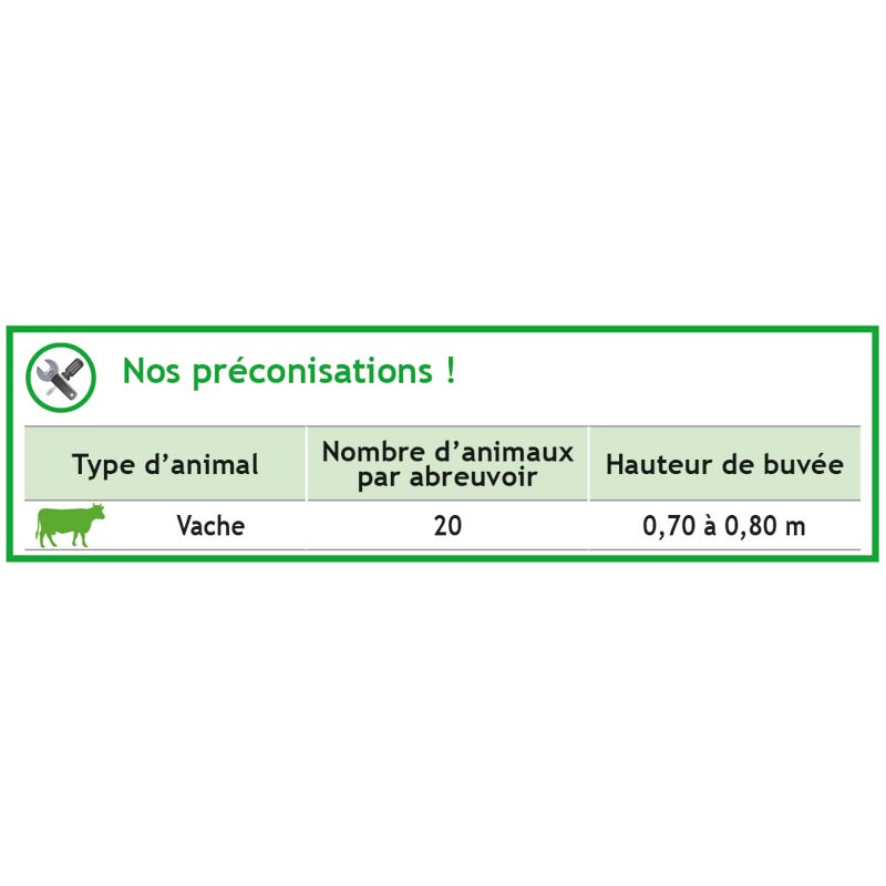 Abreuvoir POLYFLAP Double Abreuvoir POLYFLAP Double