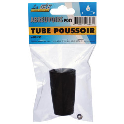 Tube poussoir pour abreuvoirs avec vanne Pilote