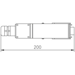 Connecteur d'alimentation DOMOCLICK® pour ruban chauffant