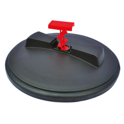 Couvercle Ø 255 mm avec colerette et bouchon d'event