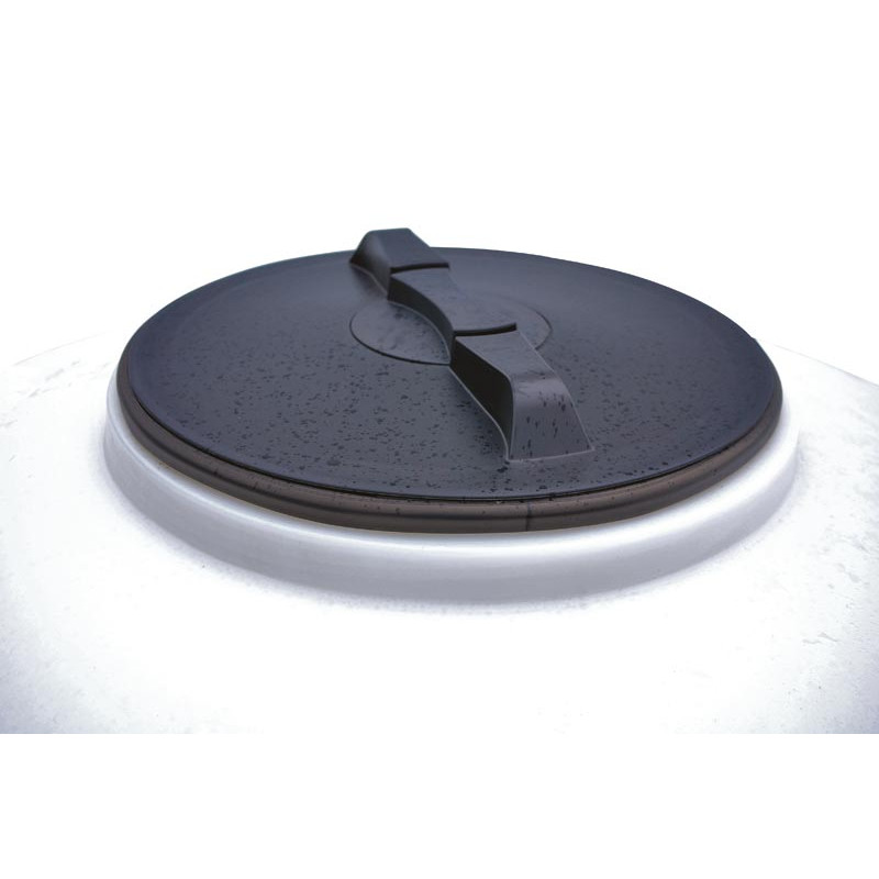 Couvercle Ø 455 mm avec colerette et bouchon d'event