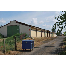 Bac équarrissage 600 L