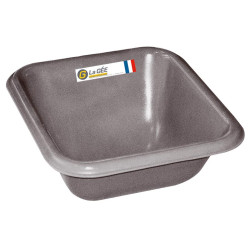 Auge individuelle avec rebord pour porc