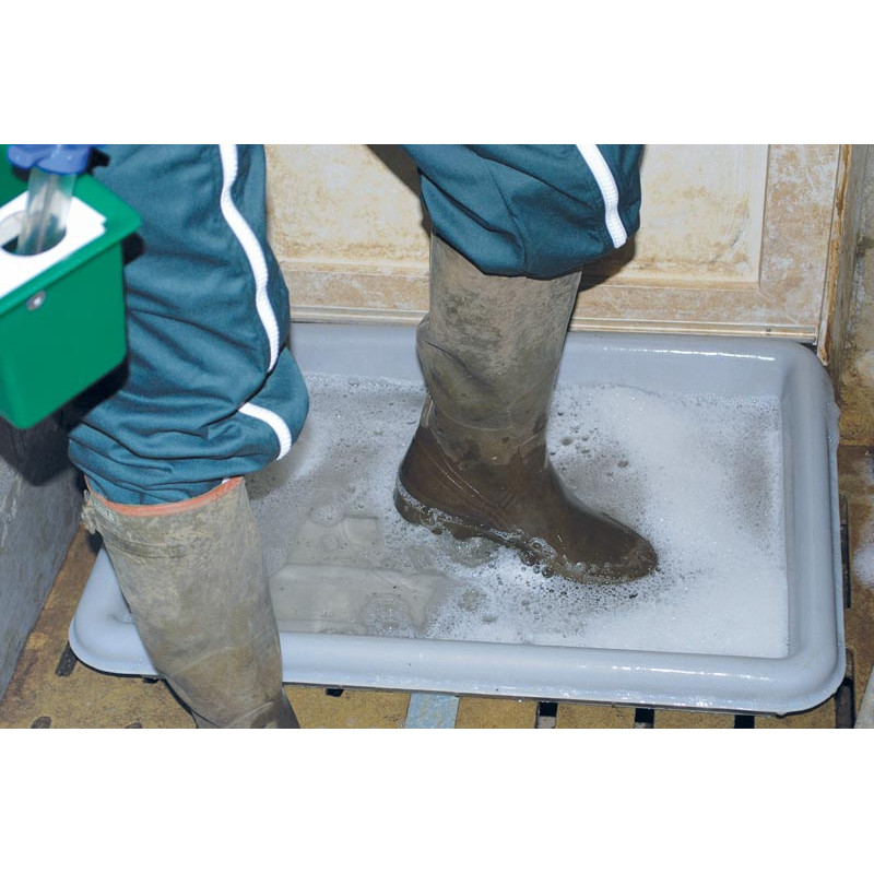 Pédiluve petit modèle pour passage d'homme