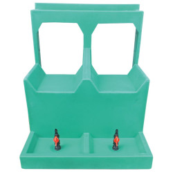 Support bidons pour salle de traite