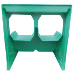 Support bidons pour salle de traite