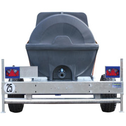 Citerne à eau 2000 litres roulante pour tracteur Citerne à eau 2000 litres roulante pour tracteur