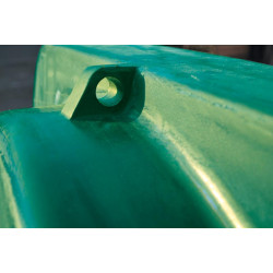 Cuve de stockage 8500 L aérienne autoportante horizontale - D1,5 Cuve de stockage 8500 L aérienne autoportante horizontale - D1,5