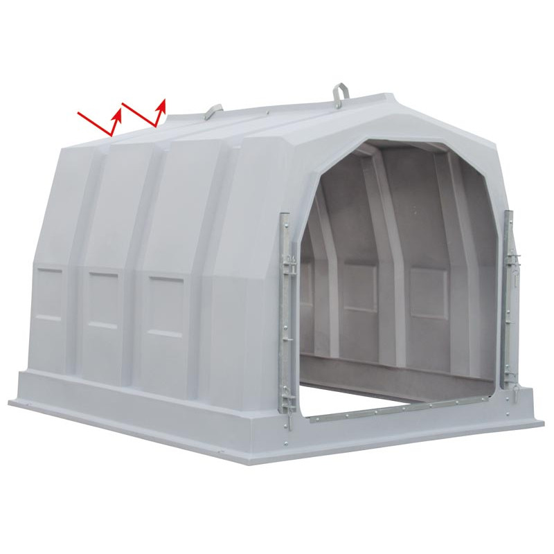 Niche à veaux collective