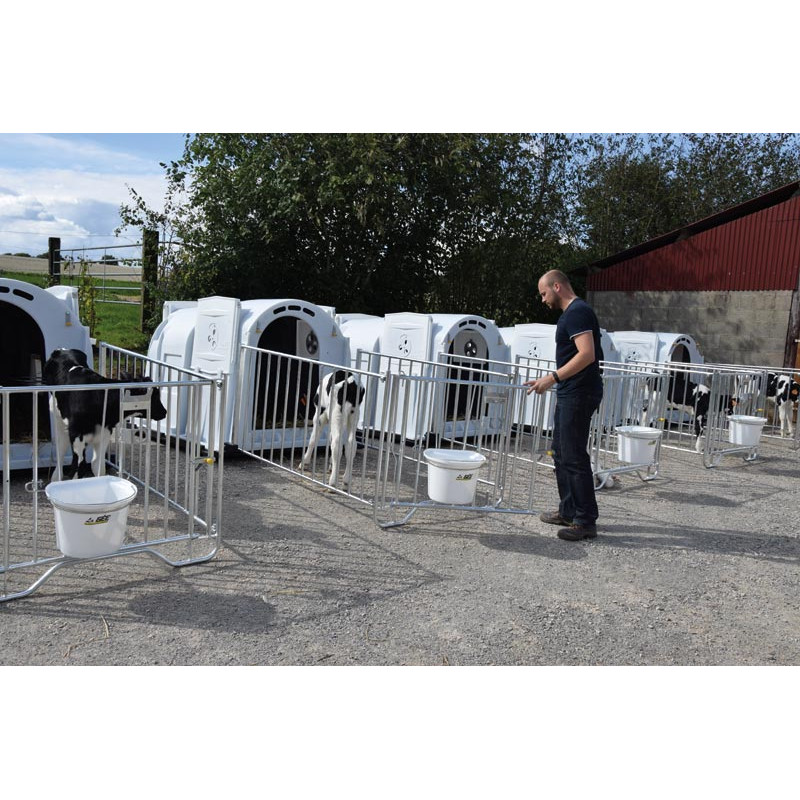 Pack niche à veaux confort XXL avec caillebotis