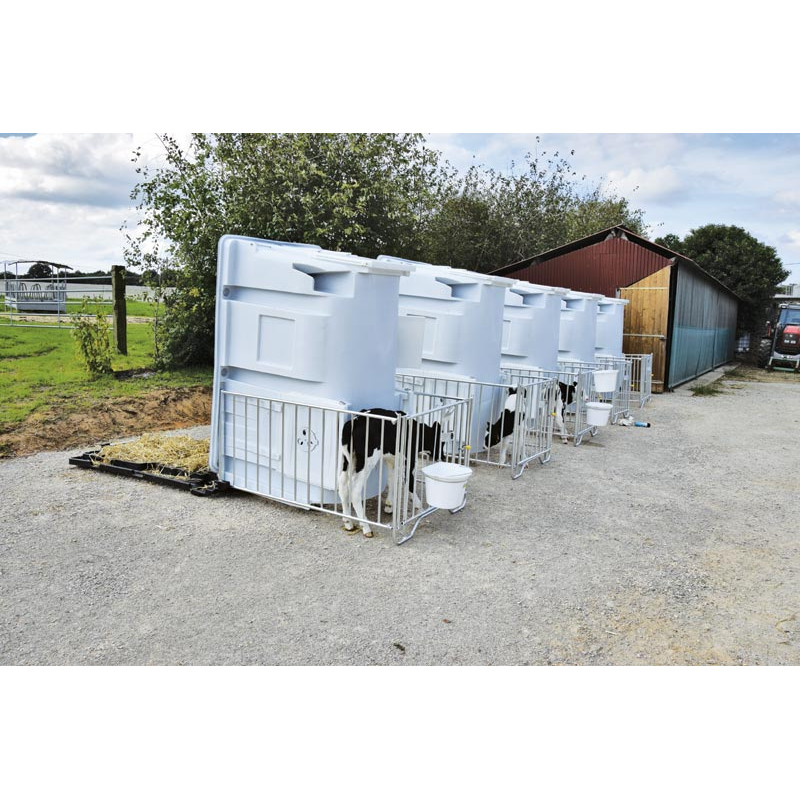 Pack niche à veaux confort XXL avec caillebotis