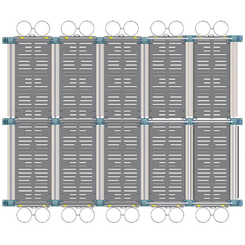 Cloison pour case à veaux Hygiène Pro montée dos à dos